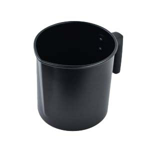 Black Wax Melting Pot | Plastic Handle
