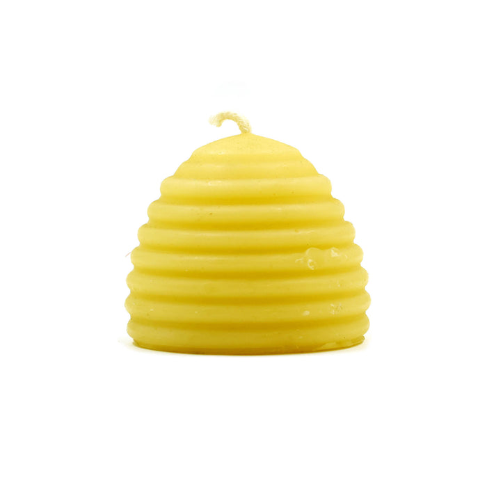 The Candle Works |  Large Skep | Pure Beeswax Candle