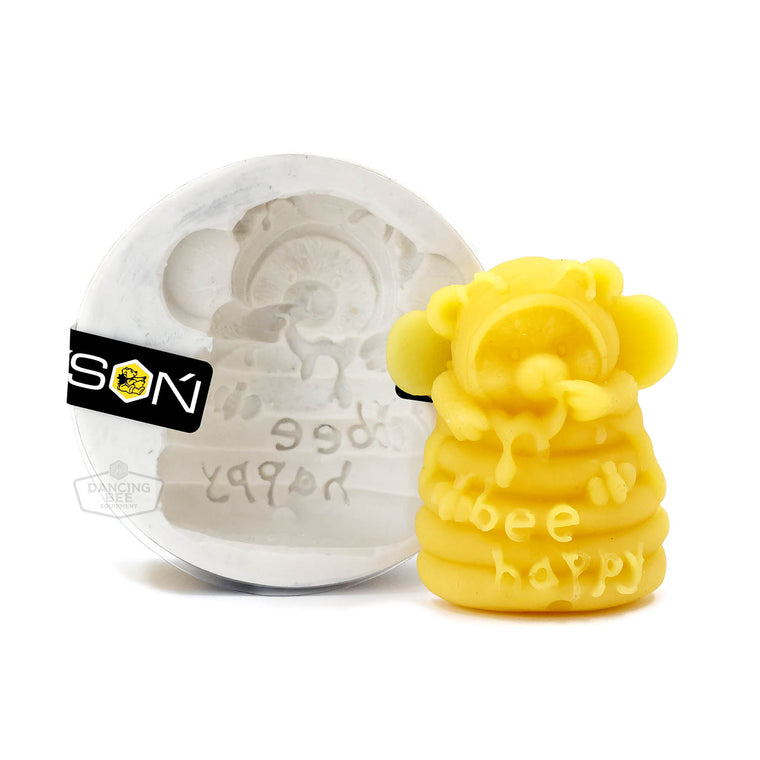 Lyson | Bee Happy Bear Candle Mould/Ornament Pendant | FS465