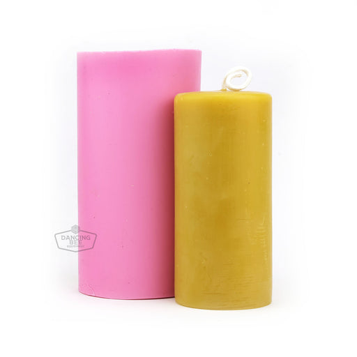 Busy Bee | Smooth Pillar Candle Mould | 2.6" x 5.75"