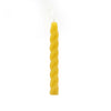 The Candle Works |Spiral Twist Small | Beeswax Candle